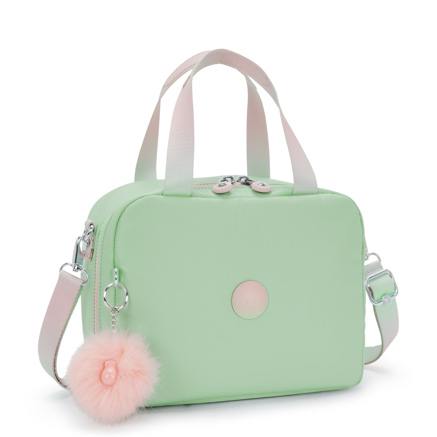 KIPLING Large lunchbox (with trolley sleeve) Female Soft Green Met Miy