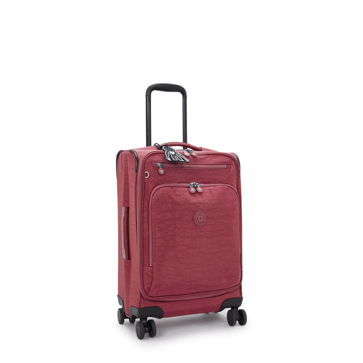 KIPLING Small wheeled luggage Female Lounge Wine New Youri Spin S I7504-5FW