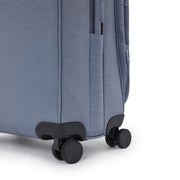 KIPLING Medium expandable wheeled luggage Unisex Blue Stone New Youri Spin M I7706-6FB