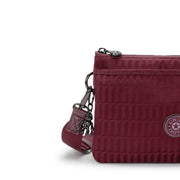 KIPLING Small crossbody (with removable shoulderstrap) Female Maroon Tile Jq Riri I7967-9HX