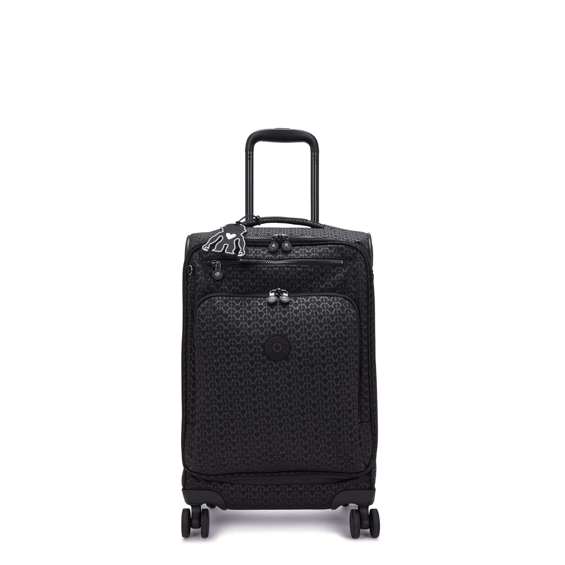Kipling Small Cabin Size Spinner Female Signature Emb New Youri Spin S