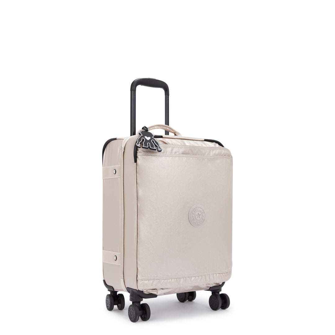 KIPLING Small cabin size wheeled luggage Female Metallic Glow Spontane