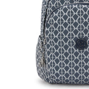KIPLING Medium Backpack Female Navy Sign Jq Delia I8034-8DM