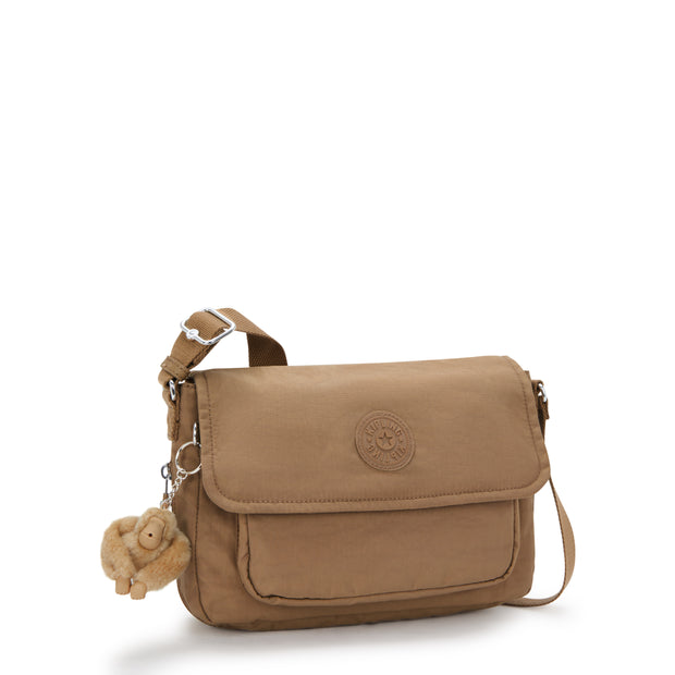 KIPLING Medium crossbody (with expandable zip) Female Early Tan Dalma I8123-7CN