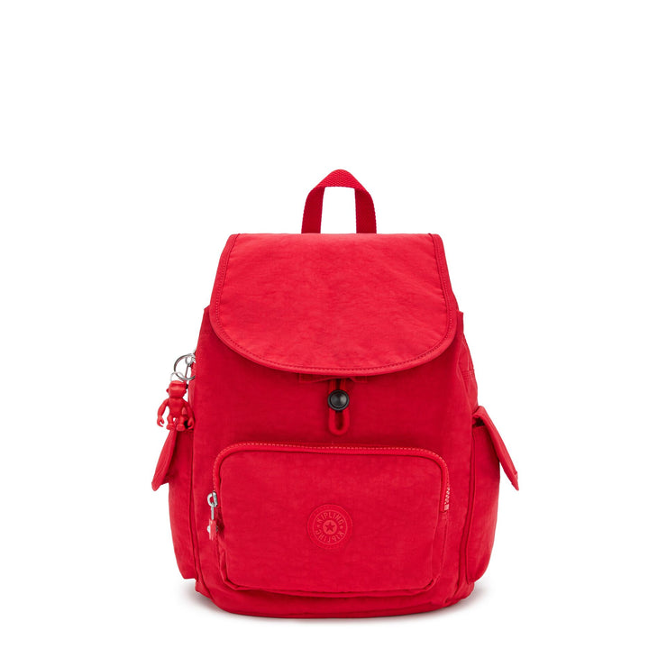 KIPLING Small Backpack Female Red Rouge City Pack S