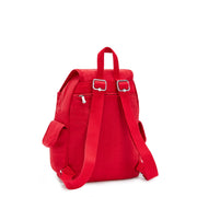 KIPLING Small Backpack Female Red Rouge City Pack S