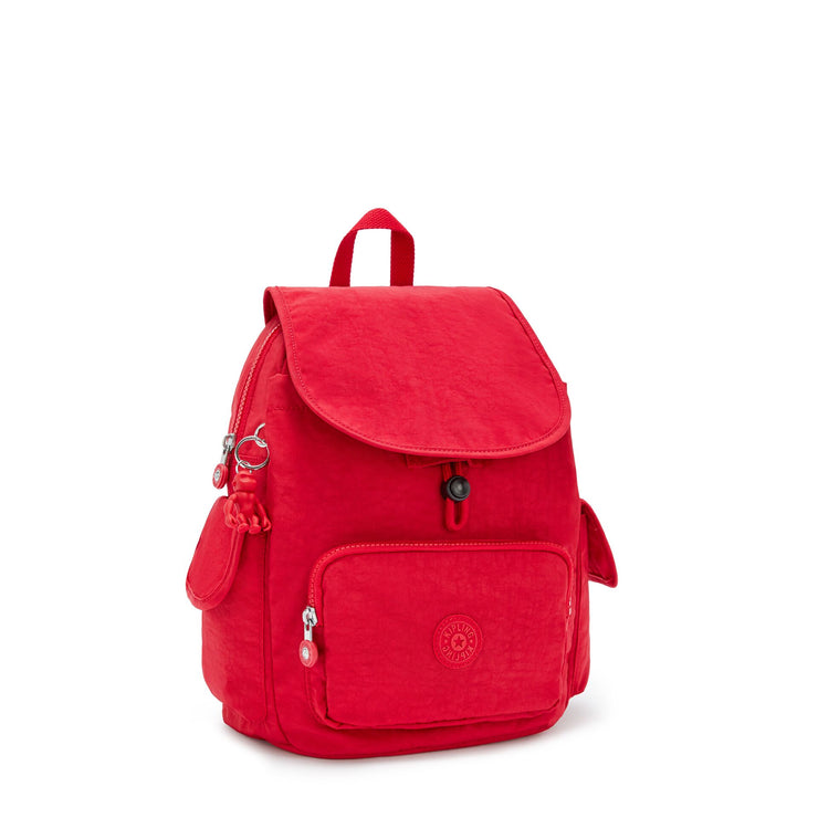 KIPLING Small Backpack Female Red Rouge City Pack S