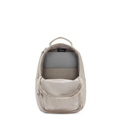 KIPLING Small Backpack (With Laptop Protection) Female Metallic Glow Seoul S