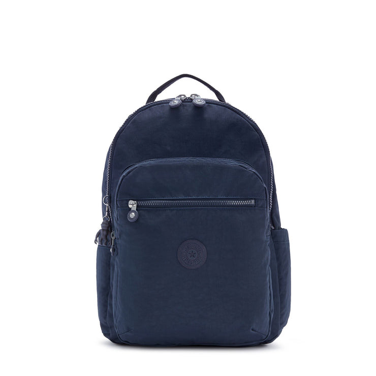 Kipling Large Backpack Unisex Blue Bleu 2 Seoul