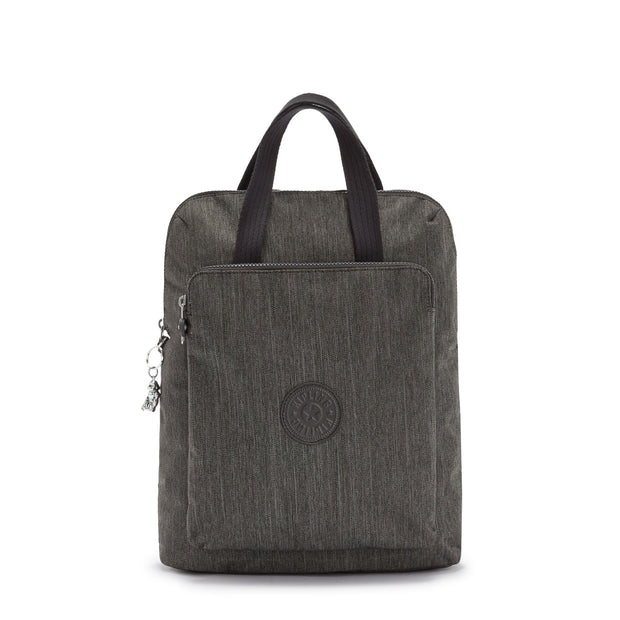 Kipling Backpack (With Laptop Sleeve) Female Black Peppery Kazuki