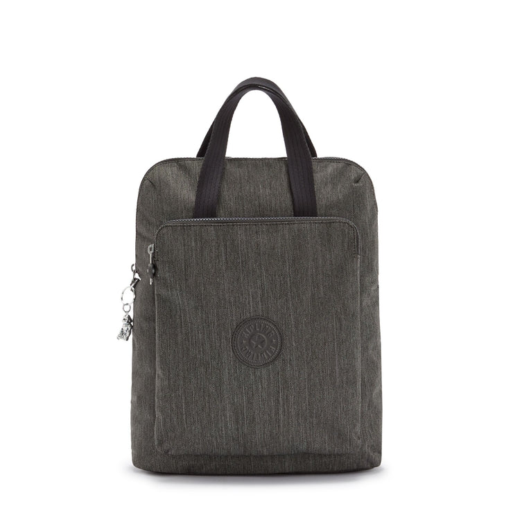 Kipling Backpack (With Laptop Sleeve) Female Black Peppery Kazuki