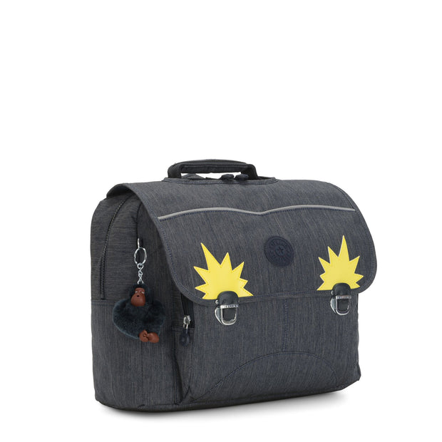 KIPLING Medium backpack (with laptop protection) Unisex Marine Navy Iniko