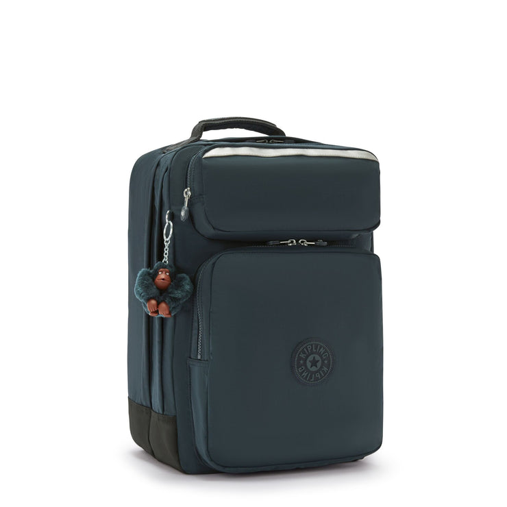 KIPLING large backpack Unisex True Blue Tonal Scotty