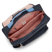 KIPLING Medium backpack (with laptop protection) Female True Bl Glitter Iniko