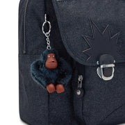 KIPLING Medium backpack (with laptop protection) Female True Bl Glitter Iniko