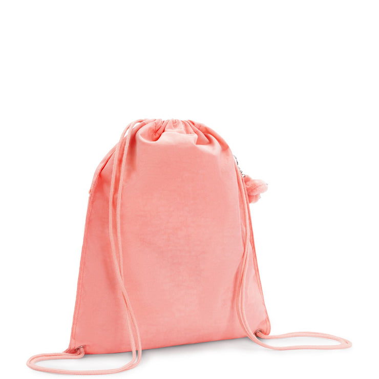KIPLING Medium backpack (with drawstring) Female Pink Candy C Supertaboo