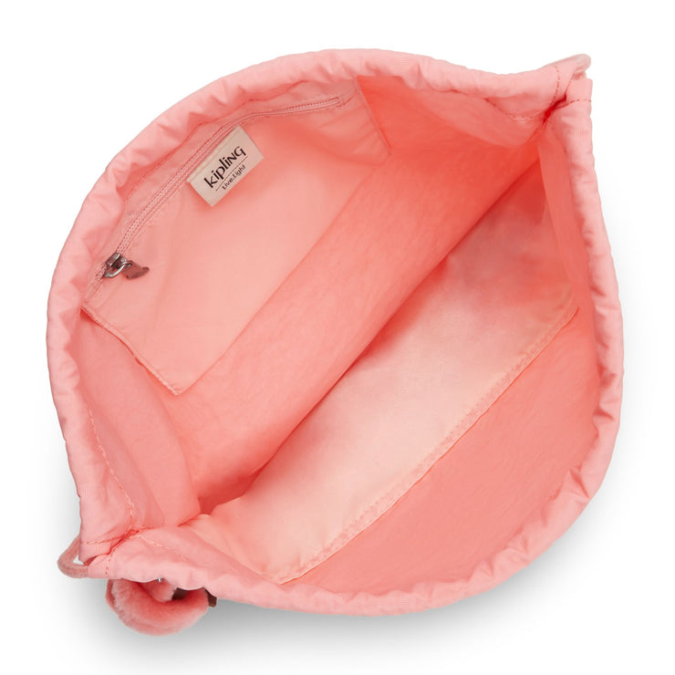 KIPLING Medium backpack (with drawstring) Female Pink Candy C Supertaboo