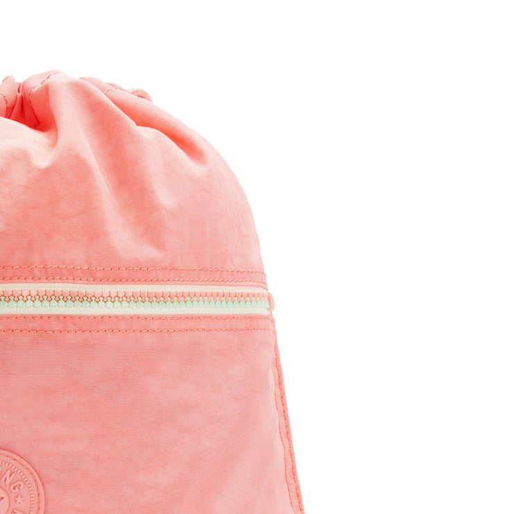 KIPLING Medium backpack (with drawstring) Female Pink Candy C Supertaboo