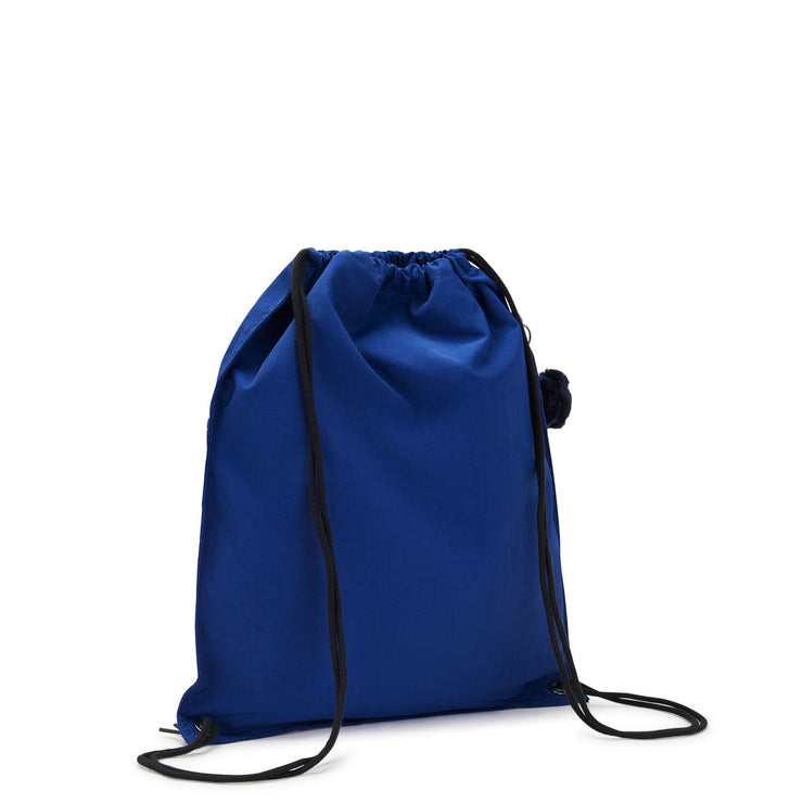 KIPLING Medium backpack (with drawstring) Unisex Blue Ink C Supertaboo