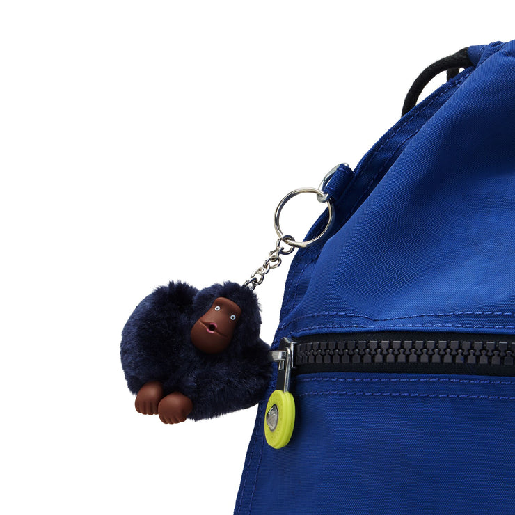 KIPLING Medium backpack (with drawstring) Unisex Blue Ink C Supertaboo