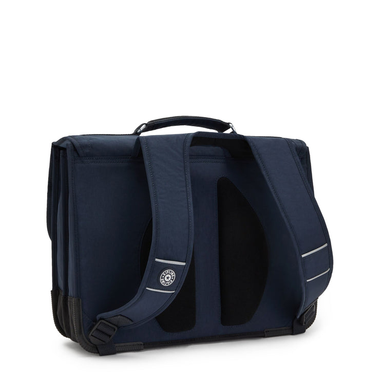 Kipling Medium Schoolbag Including Fluro Rain Cover

 Unisex True Blue Grey Preppy