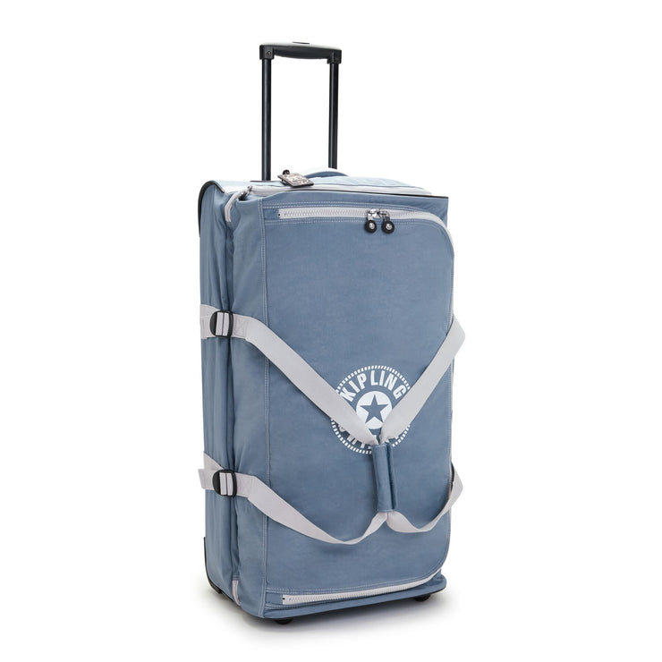 KIPLING Large wheeled duffle Female Brush Blue C Teagan L