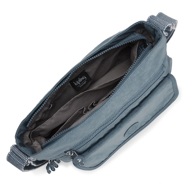 KIPLING Medium crossbody Female Brush Blue Syro