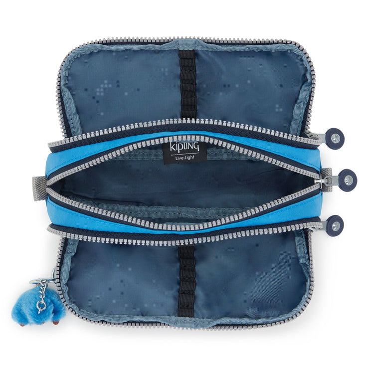 KIPLING Large pencase Female Lake Blue Bl Gitroy