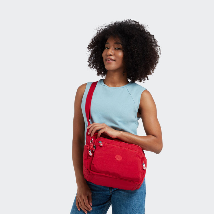 KIPLING Medium crossbody Female Red Rouge Gabbie