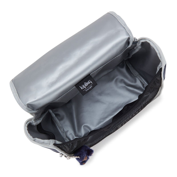 Kipling Lunchbox Unisex True Blue Grey New Kichirou