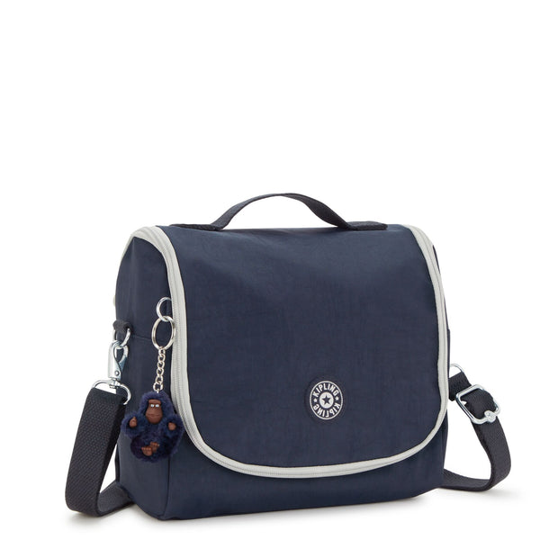 Kipling Lunchbox Unisex True Blue Grey New Kichirou