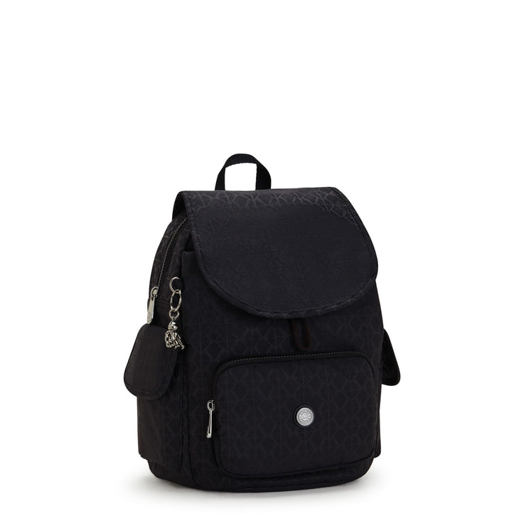 KIPLING Small backpack Female Signature Blk Q City Pack S