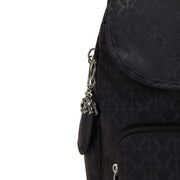 KIPLING Small backpack Female Signature Blk Q City Pack S
