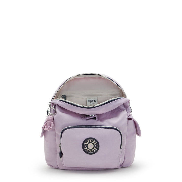 KIPLING Small backpack Female Gentle Lilac Bl City Pack Mini