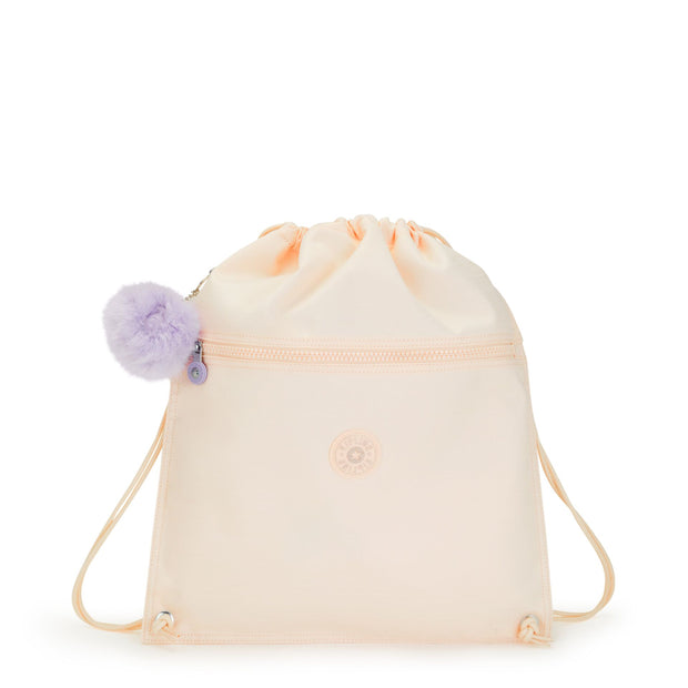 KIPLING Medium backpack (with drawstring) Female Tender Blossom Supertaboo