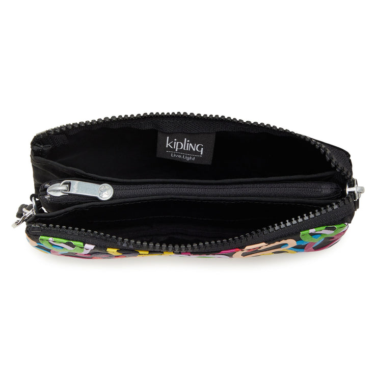 KIPLING Large purse Female Neon Heart Creativity L