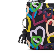 KIPLING Large purse Female Neon Heart Creativity L