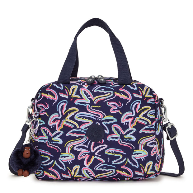 KIPLING Insulated medium lunch bag with trolley sleeve Female Palm Fiesta Print Miyo