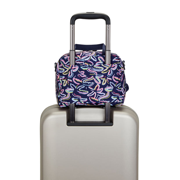 Kipling Insulated Medium Lunch Bag With Trolley Sleeve Female Palm Fiesta Print Miyo