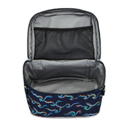 Kipling Insulated Medium Lunch Bag With Trolley Sleeve Unisex Fun Ocean Print Miyo