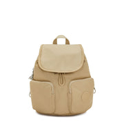 KIPLING Small backpack Female Natural Beige New City Pack S