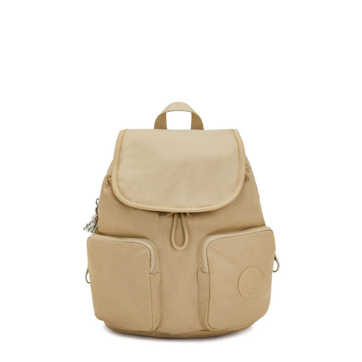 KIPLING Small backpack Female Natural Beige New City Pack S