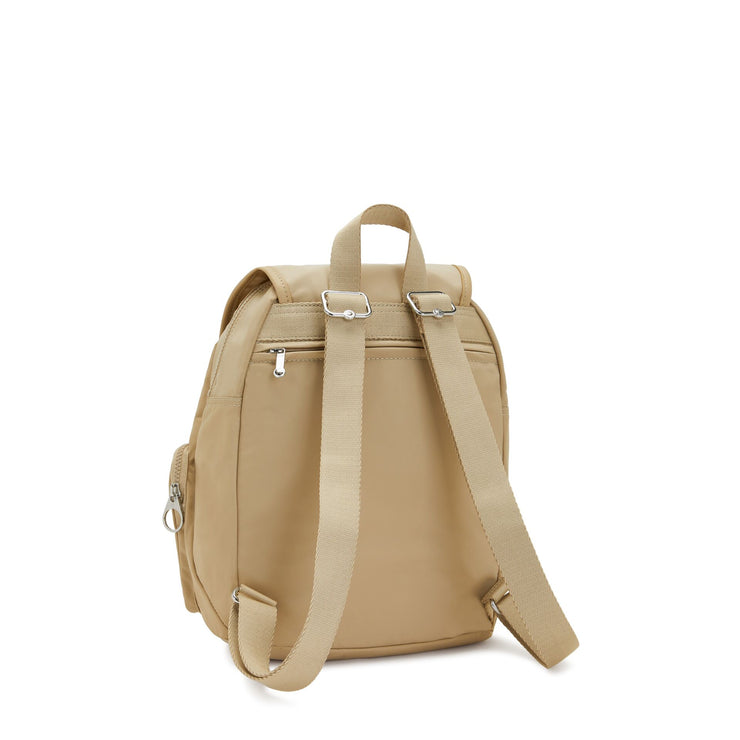 KIPLING Small backpack Female Natural Beige New City Pack S