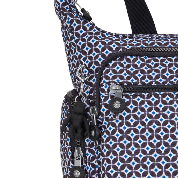 KIPLING Medium crossbody Female Blackish Tile Gabbie