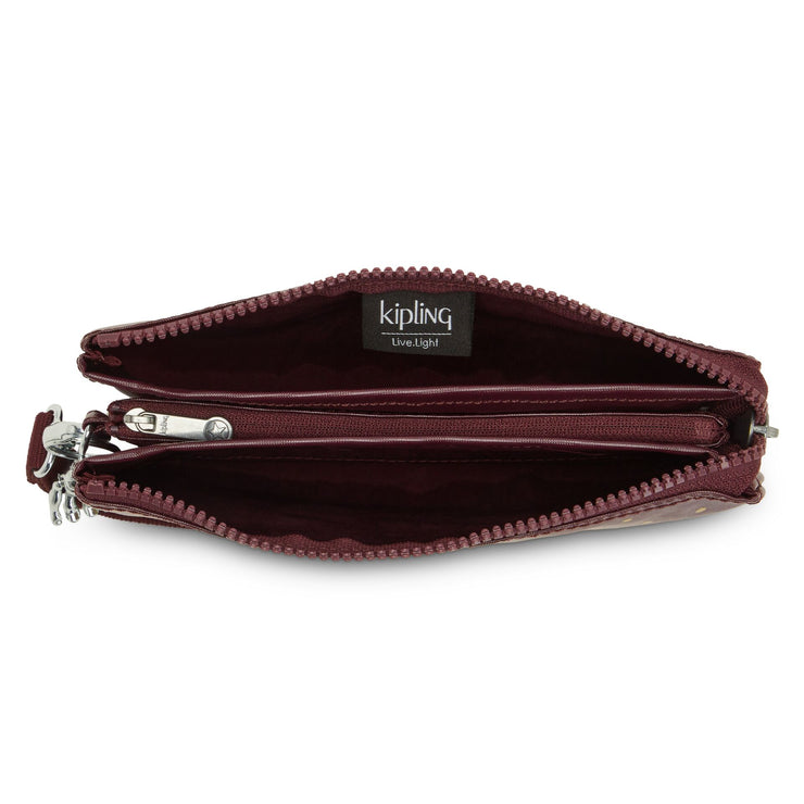 KIPLING Extra large purse (with wristlet) Female Metallic Ombre Creativity Xl