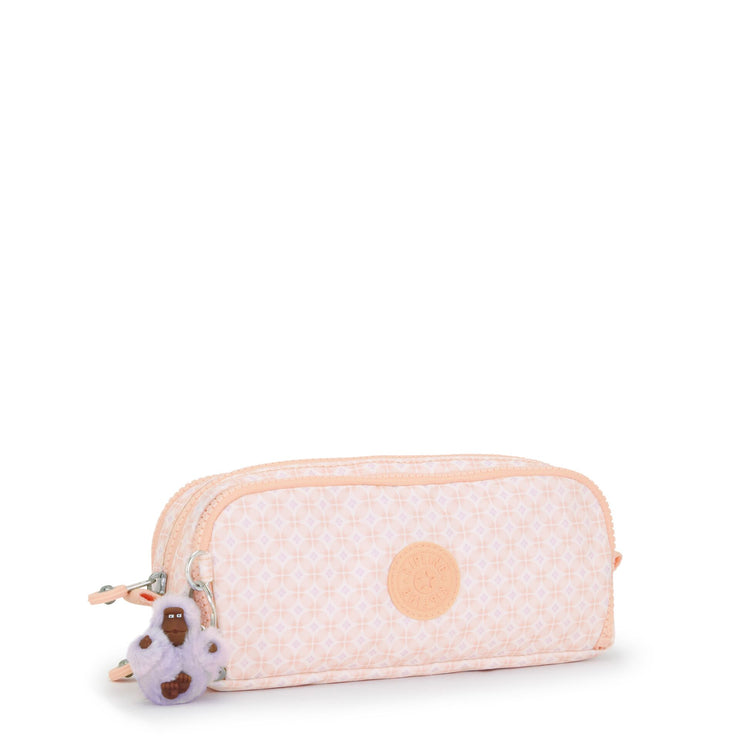 Kipling Pen Case Female Girly Tile Prt Gitroy