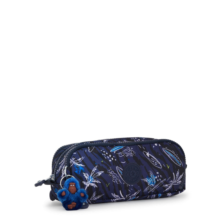 Kipling Pen Case Unisex Surf Sea Print Gitroy