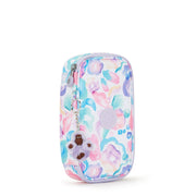 Kipling Medium Pencase Holds Up To 50 Pens Female Aqua Flowers 50 Pens  -  I3707-2FW