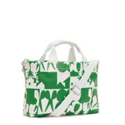 KIPLING Large Tote Unisex Boho Teal C Art M Lite