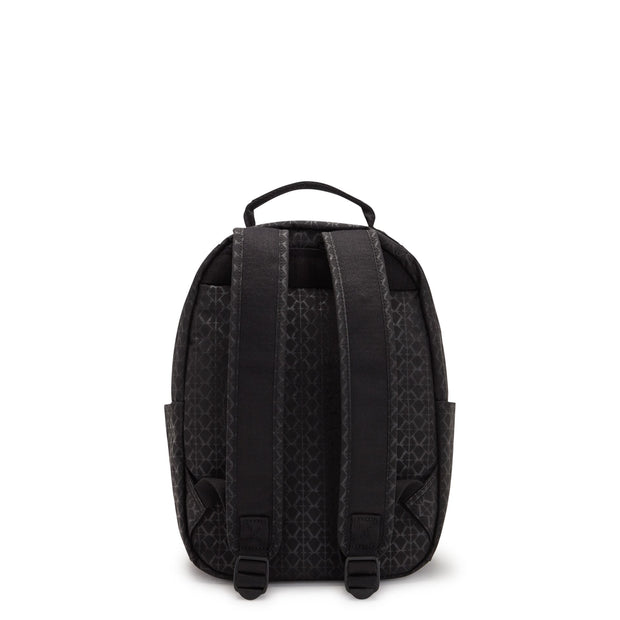 KIPLING Small Backpack (With Laptop Protection) Female Signature Emb Seoul S